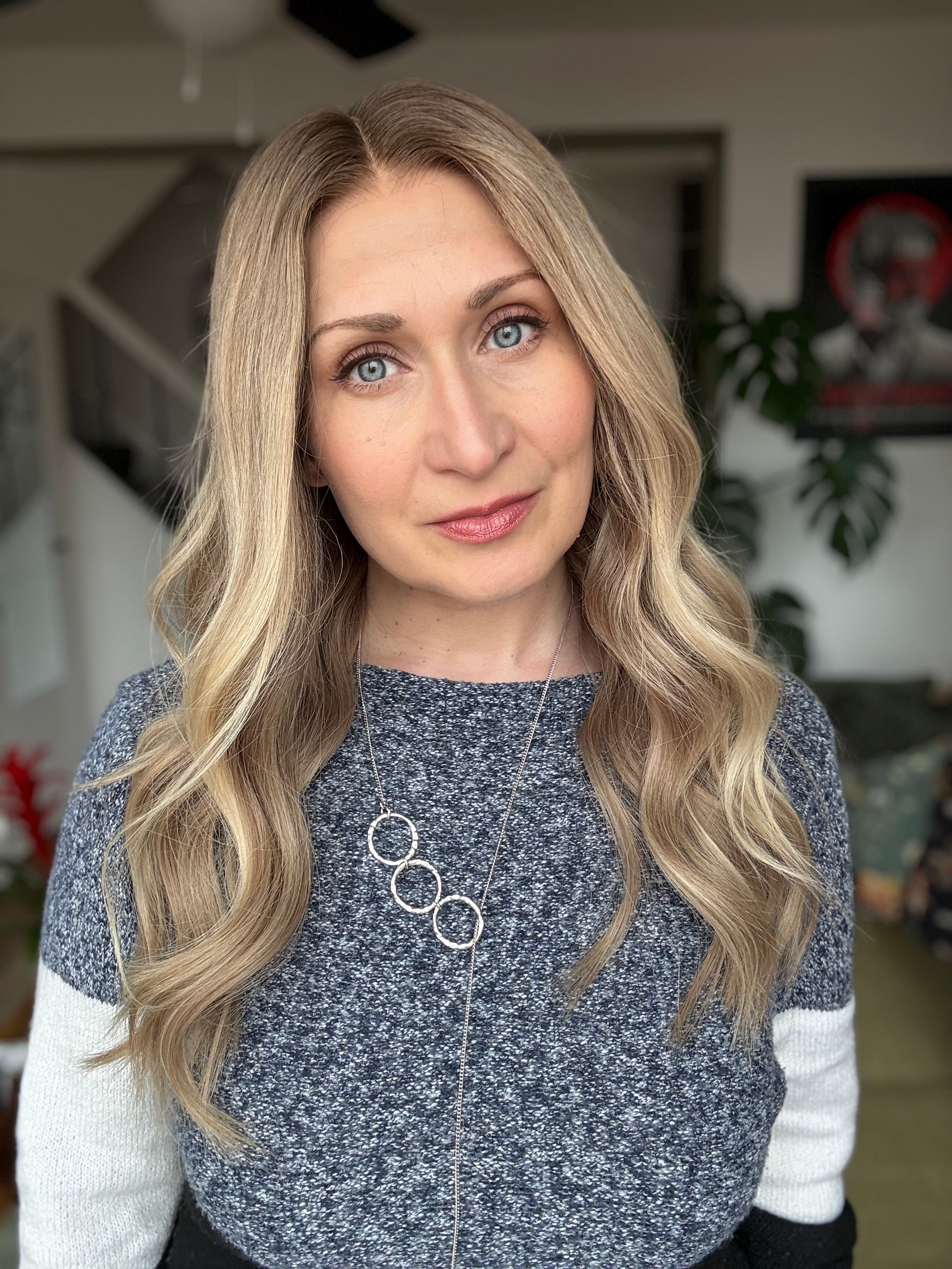 Cassana Glueless Lace Top Wig 18’’ Long (Small) - Human Hair Wig