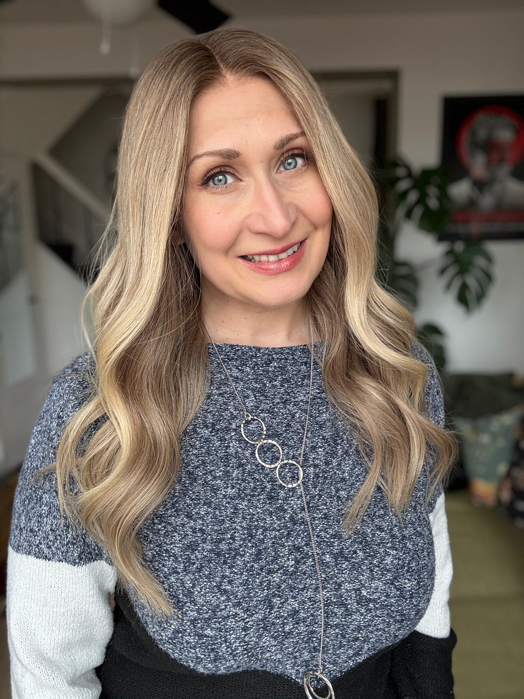 Cassana Glueless Lace Top Wig 18’’ Long (Small) - Human Hair Wig