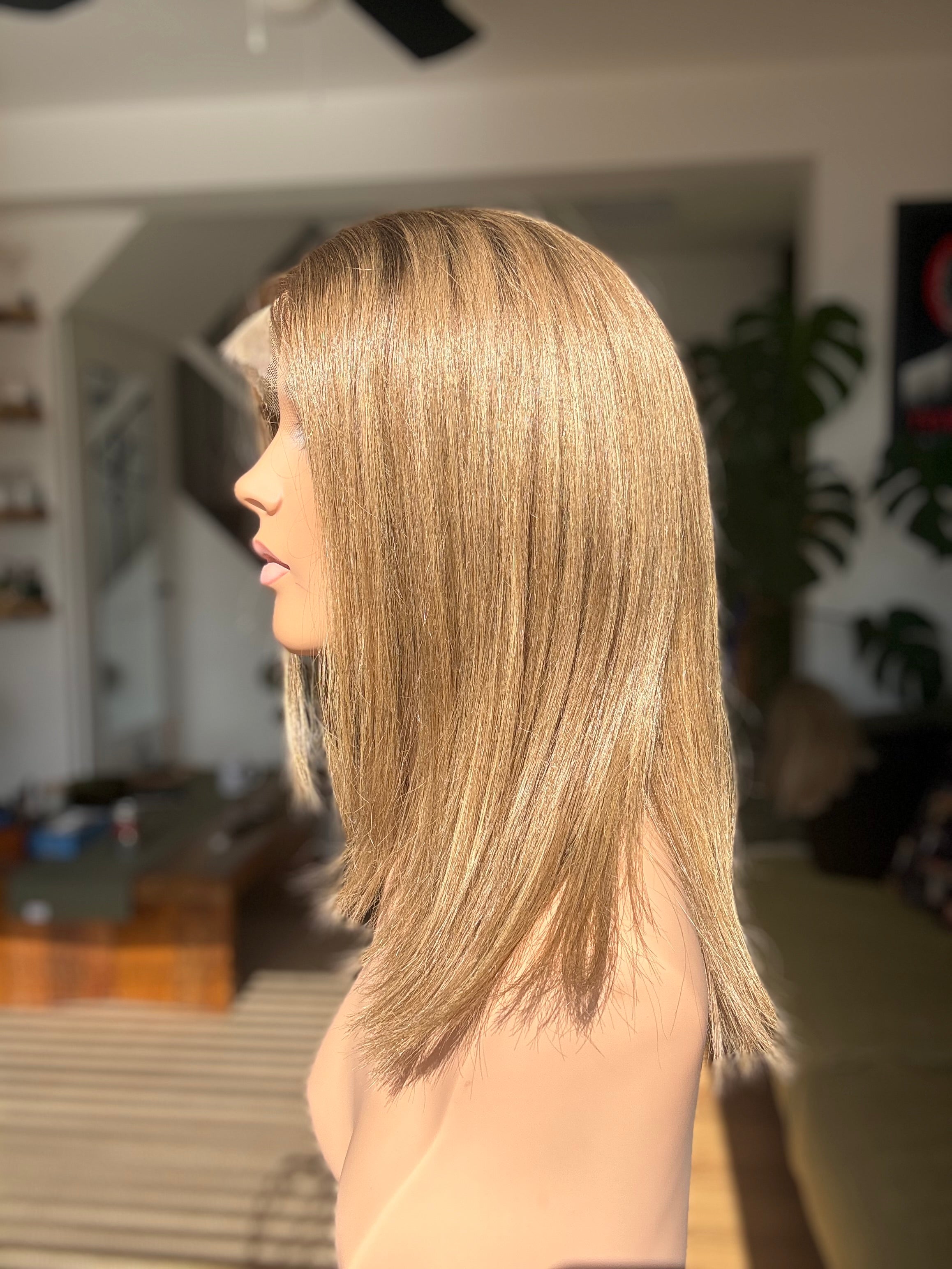Courtney Glueless 5x5 Lace Top Wig 14’’ (Medium) - Human Hair Wig