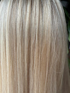Elena Lace Top 17 Inch Long EURO Remy Human Hair Wig (Small) - Human Hair Wig