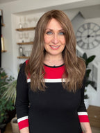 Heather 100% Remy Hand-Tied Lace Wig with Silicone - Human Hair Wig