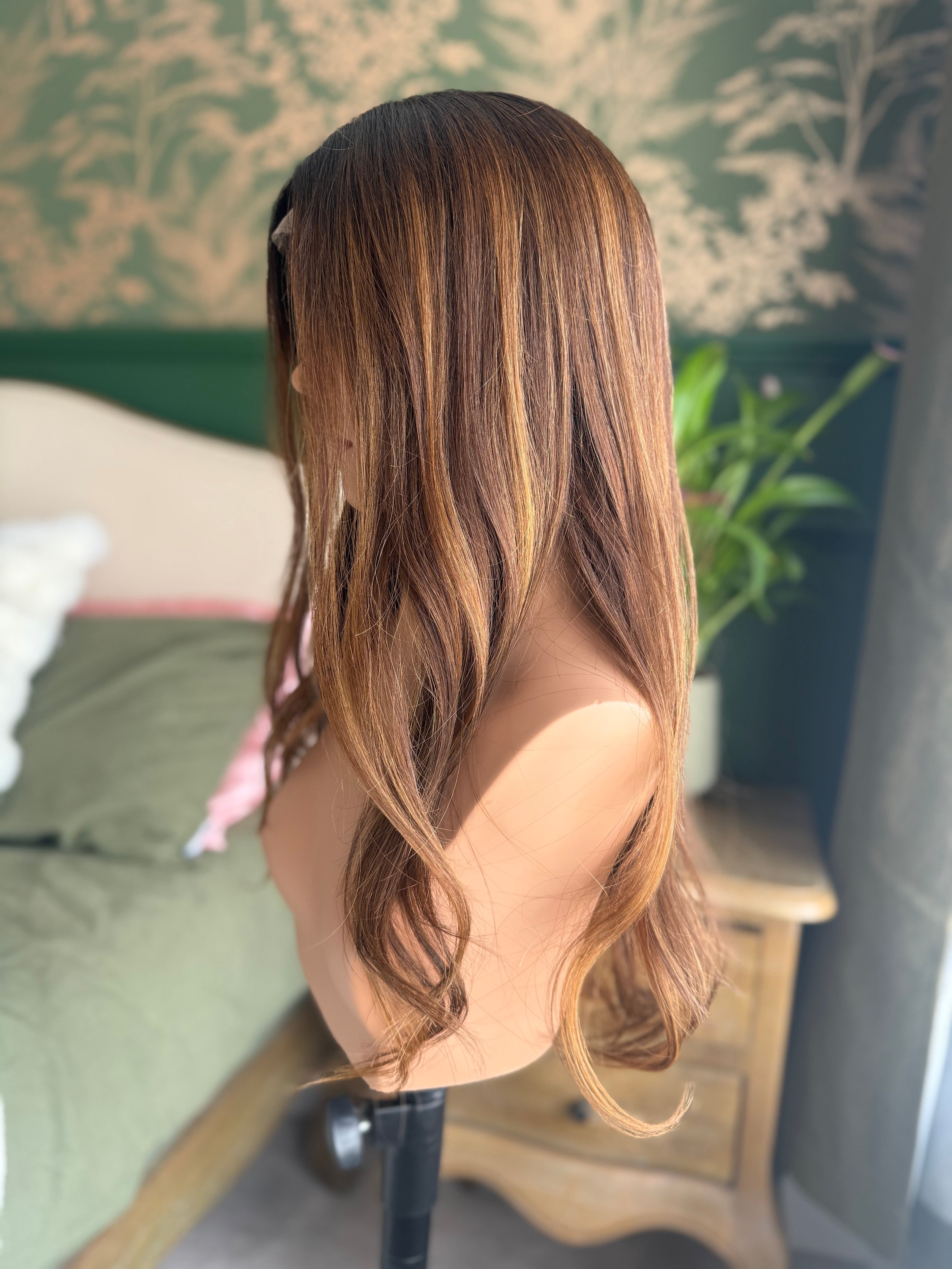 Jessica Glueless 5x5 Lace Top Wig 20’’ Long (Small) - Human Hair Wig