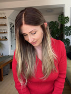Kim 13x6 Lace Top Wig - 18’’ Long (Small) - Human Hair Wig
