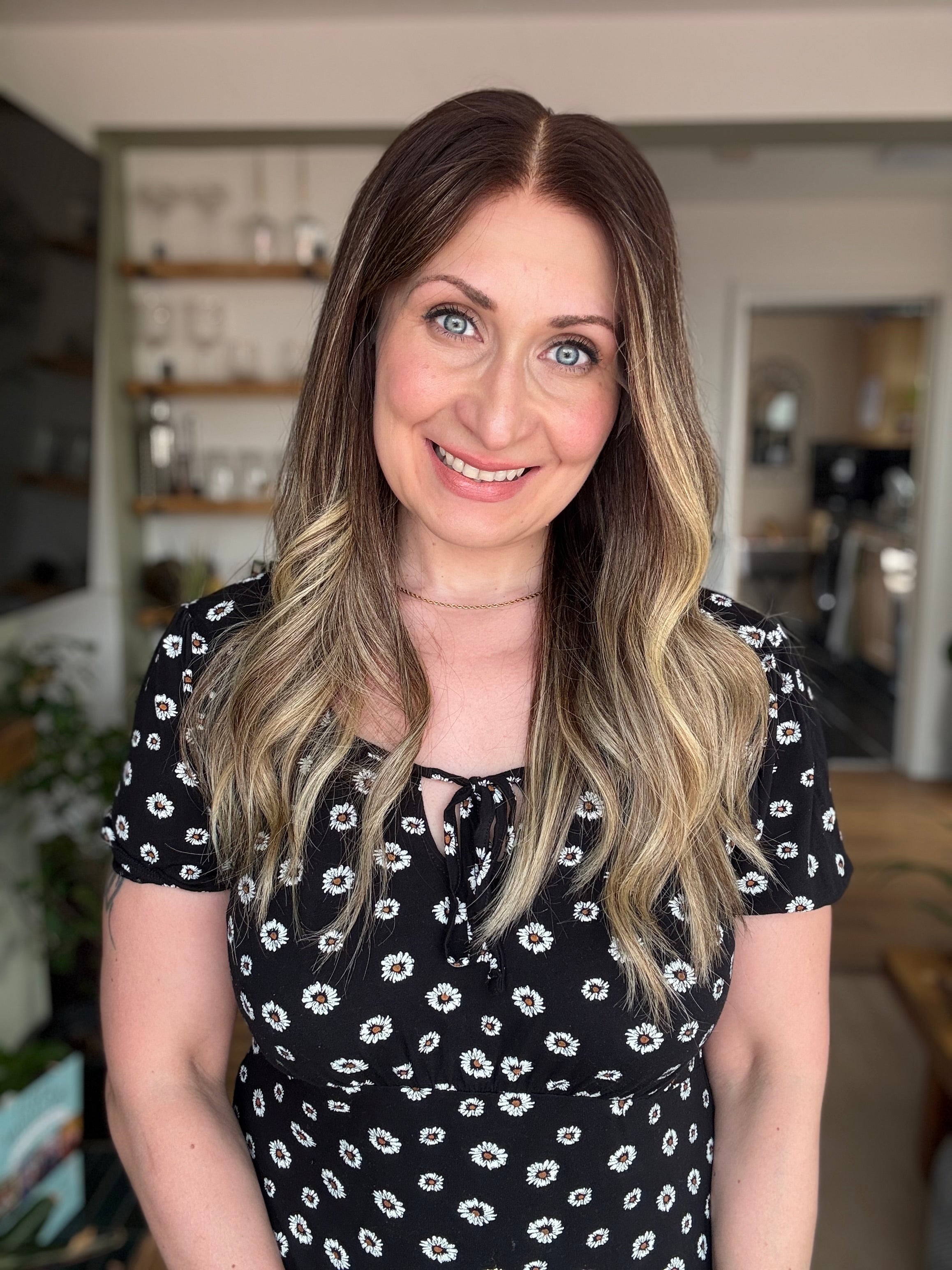 Kim 13x6 Lace Top Wig - 18’’ Long (Small) - Human Hair Wig