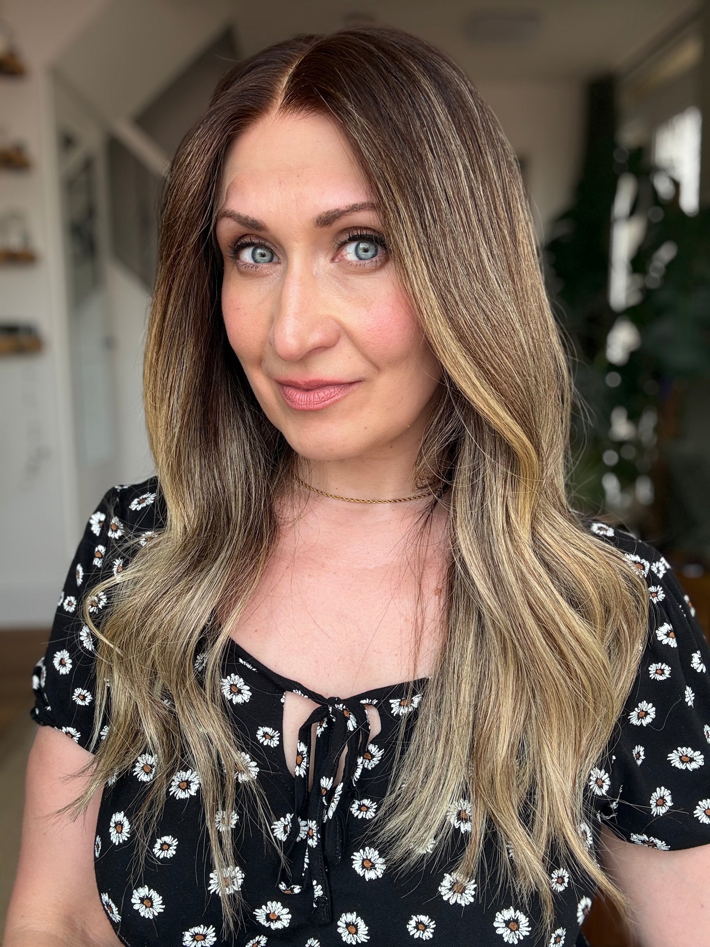 Kim 13x6 Lace Top Wig - 18’’ Long (Small) - Human Hair Wig