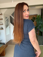 Laura Hand tied Glueless Lace Top Wig 20’’ Long (Small) - Human Hair Wig