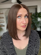 Lizzy Glueless Lace Top Wig 10’’ BOB (Small -21.5’’) - Human Hair Wig