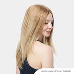 Natalie 100% Hand-Tied Lace Wig With Diamond Lace Top - Human Hair Wig