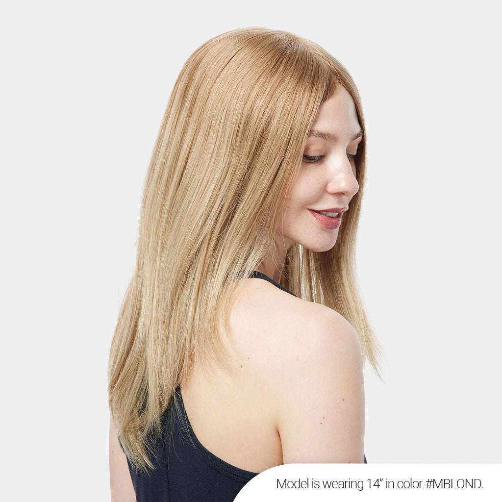 Natalie 100% Hand-Tied Lace Wig With Diamond Lace Top - Human Hair Wig