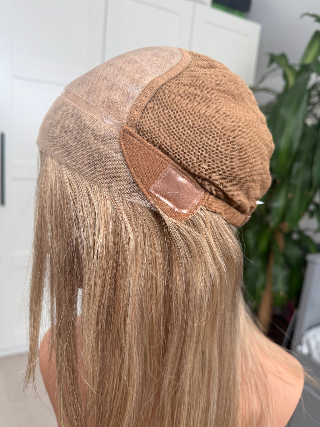 Sandra Hand Tied Indian Human Hair Wig 17’’ long - Human Hair Wig