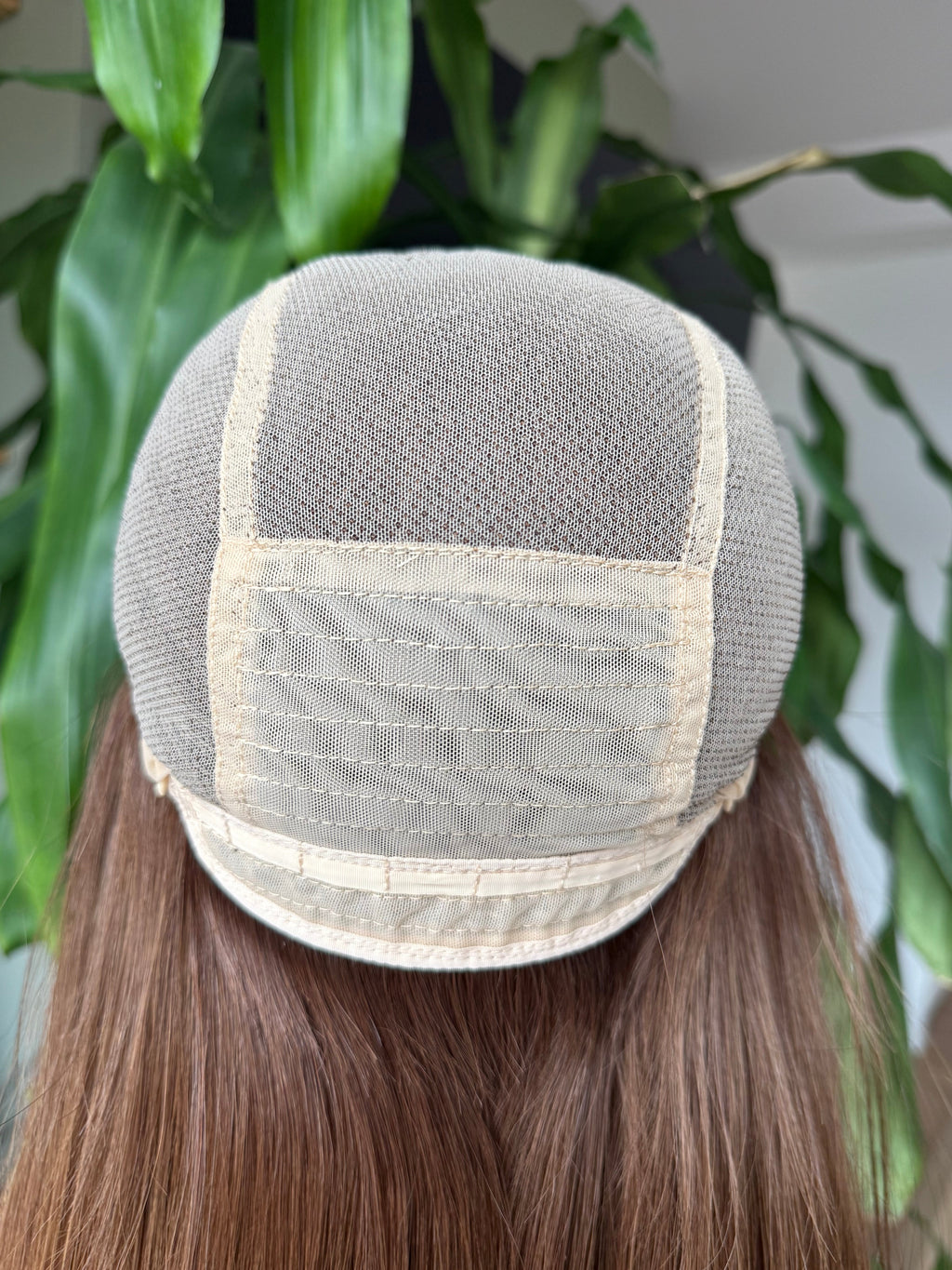 Sienna HD Lace Front 100% Hand Tied Virgin Human Hair 20’’ Long (S) - GG4 Chestnut Brown - Human Hair Wig