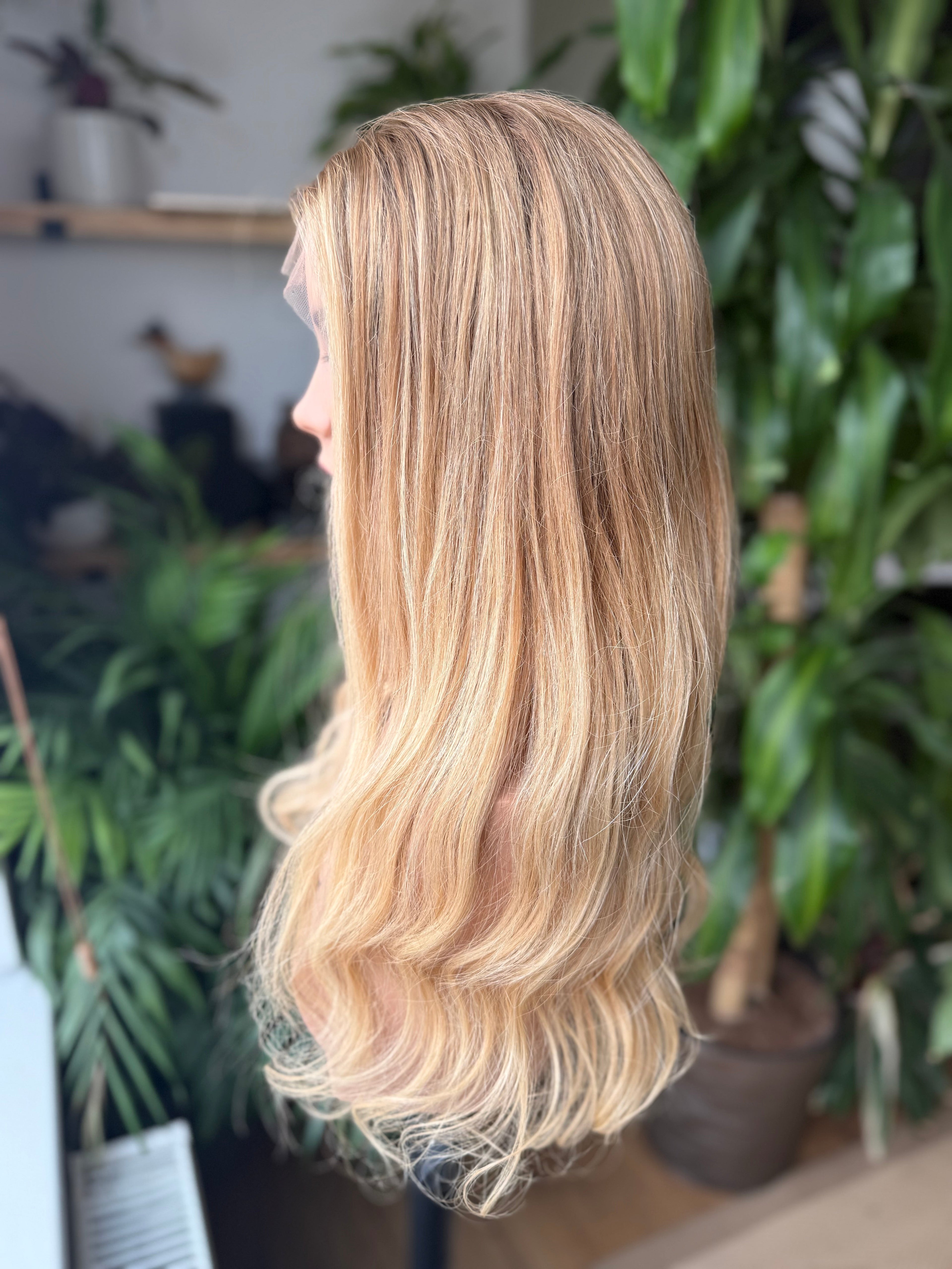 Sophia HD13x5 HD Lace Top 24’’ Long Virgin Human Hair Wig (Large) - Human Hair Wig