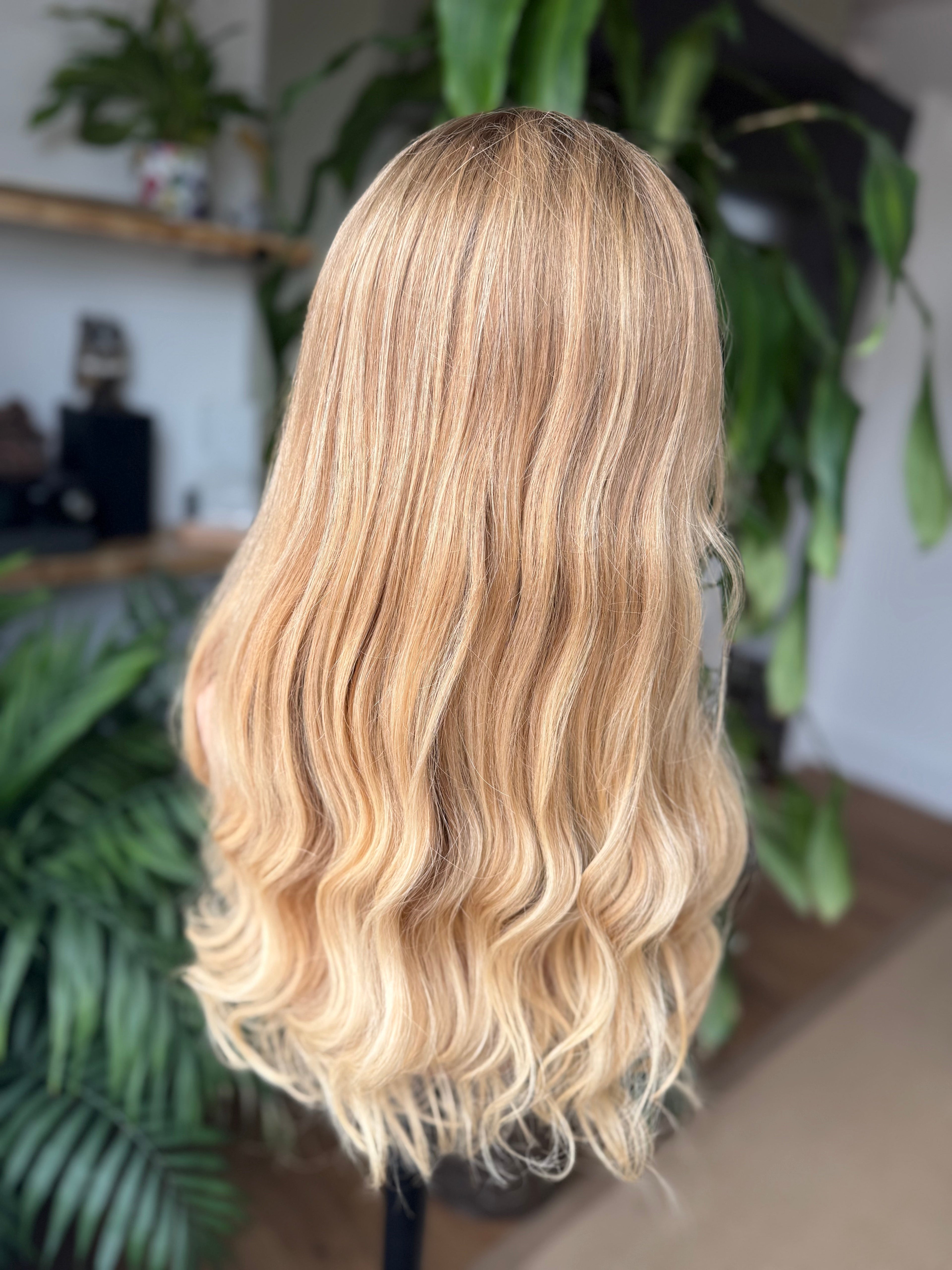 Sophia HD13x5 HD Lace Top 24’’ Long Virgin Human Hair Wig (Large) - Human Hair Wig