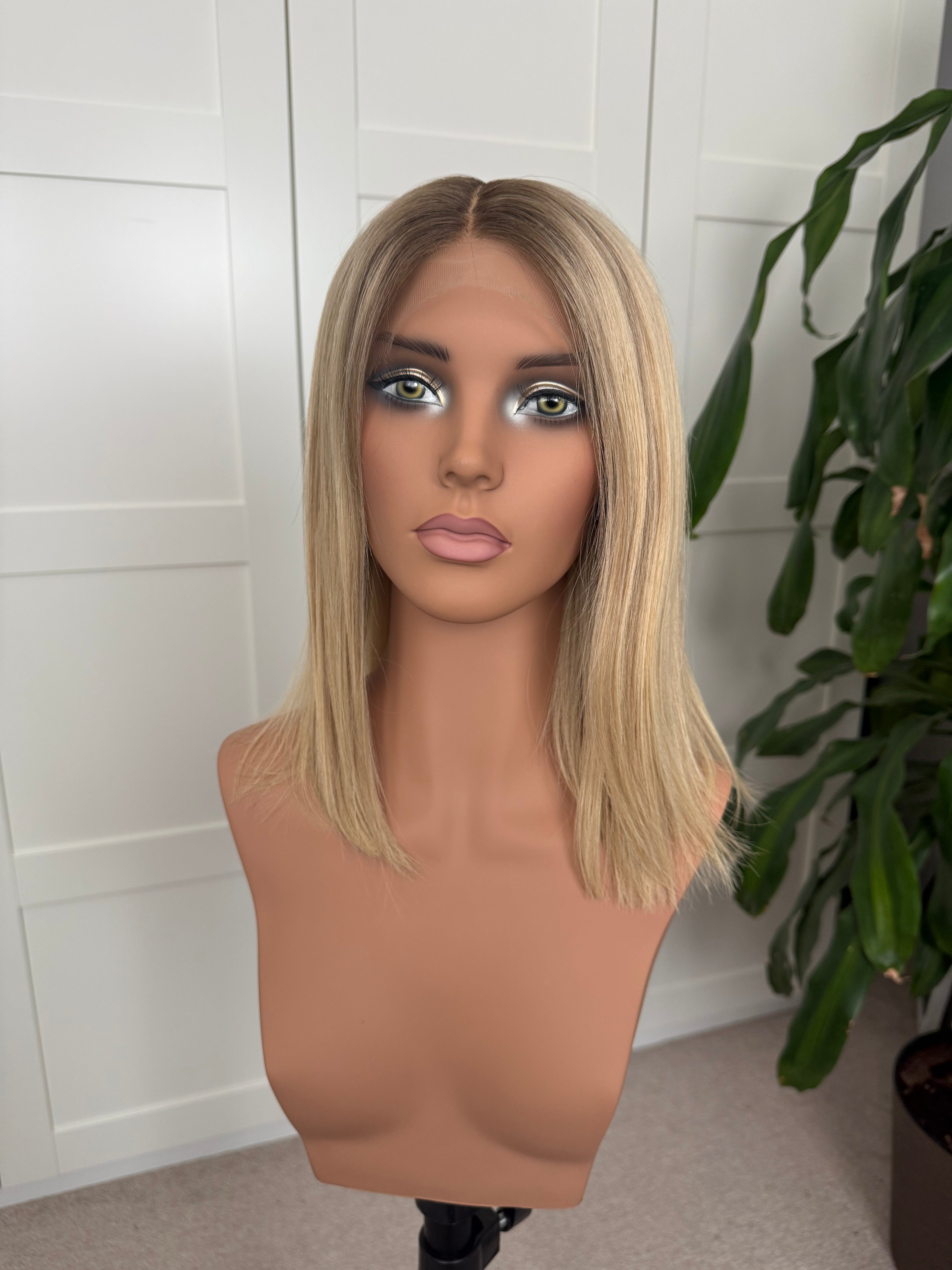 Summer BOB Cut Glueless 5x5 Lace Top Wig 12’’ (Small) - Human Hair Wig