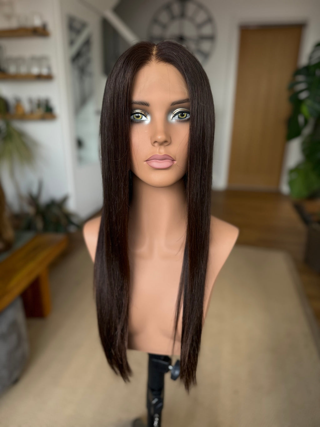 Zoe Glueless Lace Top Wig - 22’’ Long (Small) - Human Hair Wig