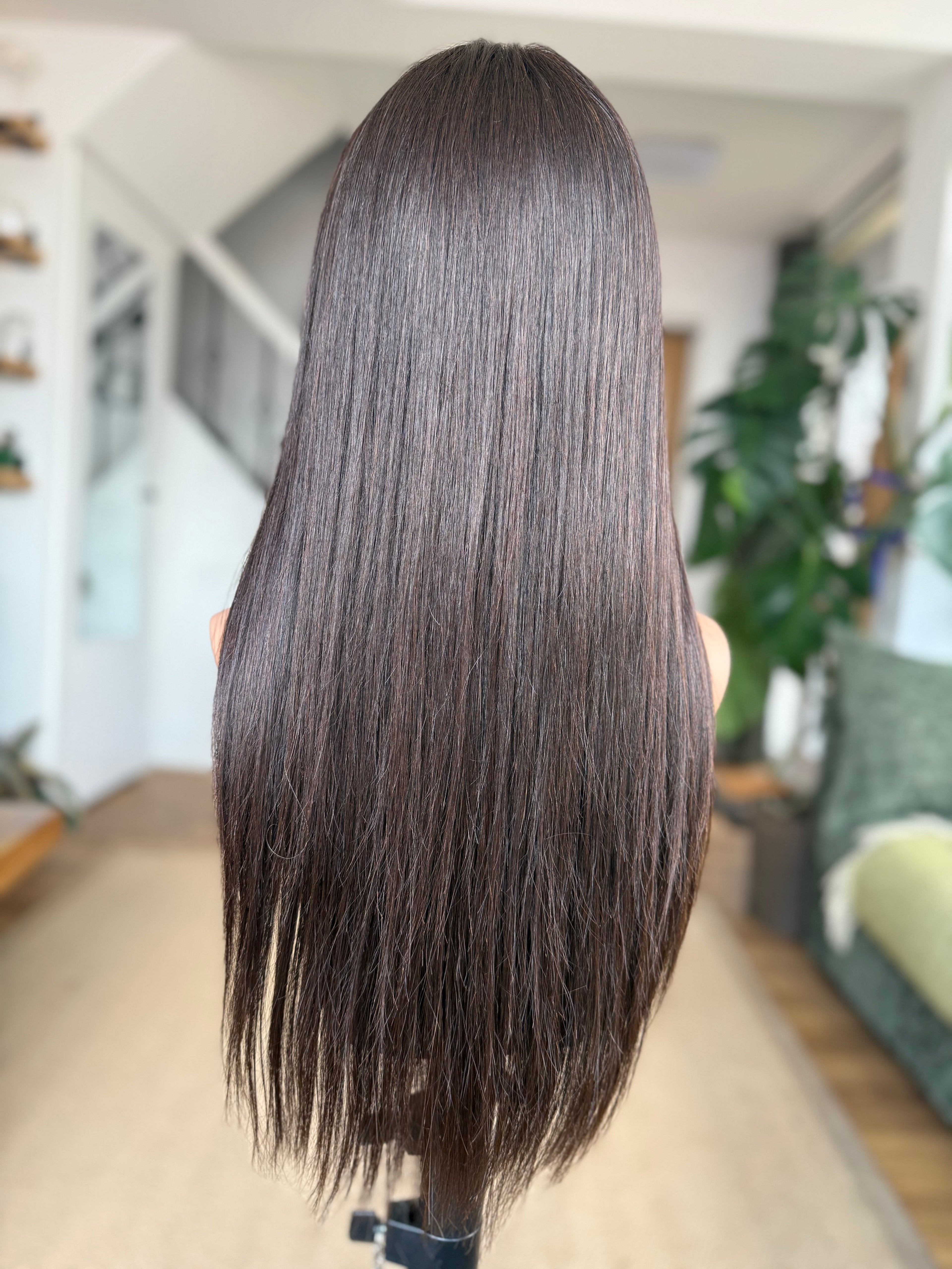Zoe Glueless Lace Top Wig - 22’’ Long (Small) - Human Hair Wig