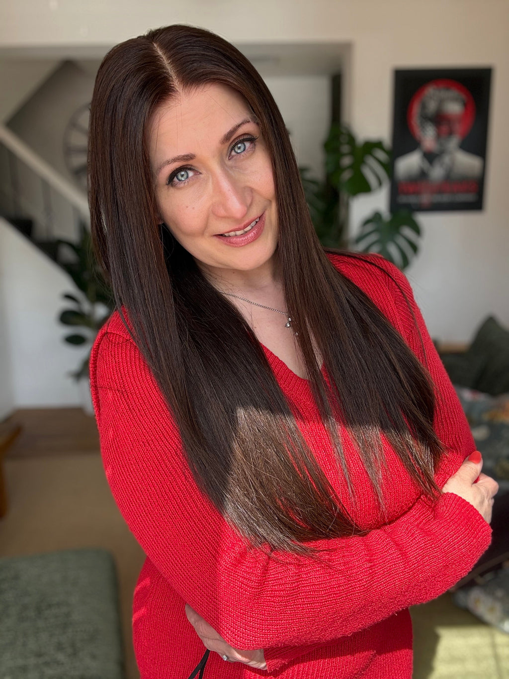 Zoe Glueless Lace Top Wig - 22’’ Long (Small) - Human Hair Wig